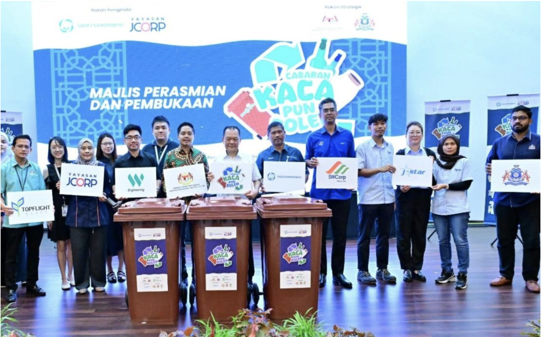 SWM Environment Recycling Campaign Targets 30 tons of Glass Bottles via 60 Johor Schools